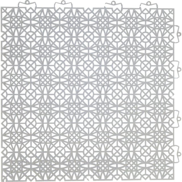 Andiamo Klick-Fliese Hellgrau 38 cm x 38 cm 7 Stück