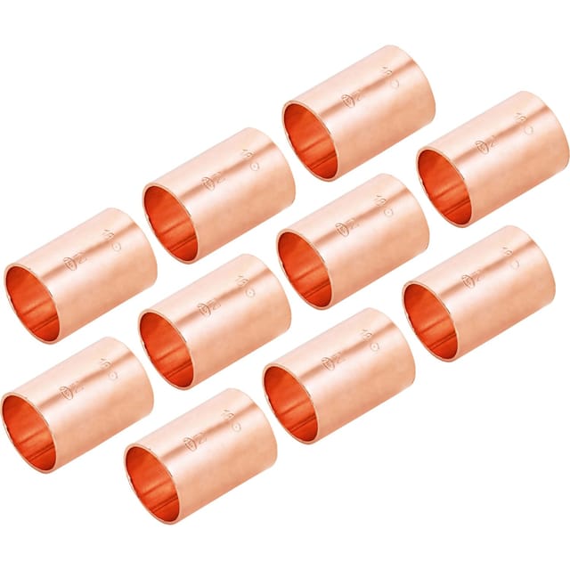 Löt-Muffe Ø 18 mm Kupfer 10 Stück