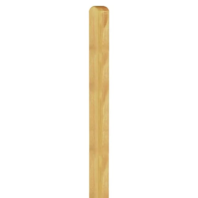 T & J Pfosten Kopf gerundet Grün 9 cm x 9 cm x 240 cm