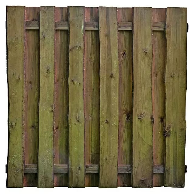 T & J Sichtschutzzaun Seeland kdi braun 180 x 180 cm