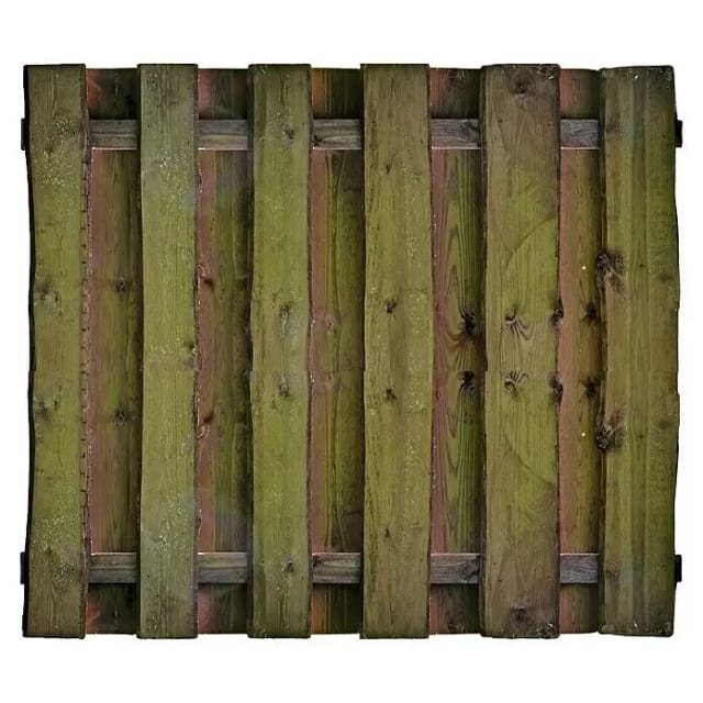 T & J Sichtschutzzaun Seeland kdi braun 180 x 150 cm