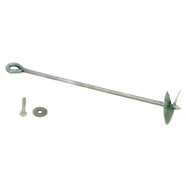 T & J Erdanker mit Scheibe und Schraube 50 cm