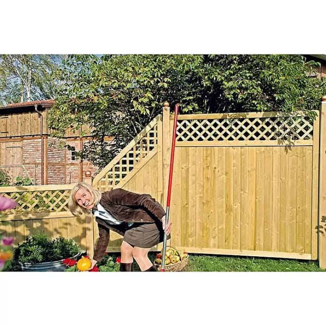 T & J Sischtschutzzaun Classic-Serie-Senkrecht Ranki 150 x 180 cm