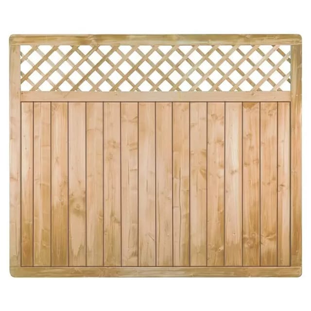 T & J Sischtschutzzaun Classic-Serie-Senkrecht Ranki 180 x 150 cm