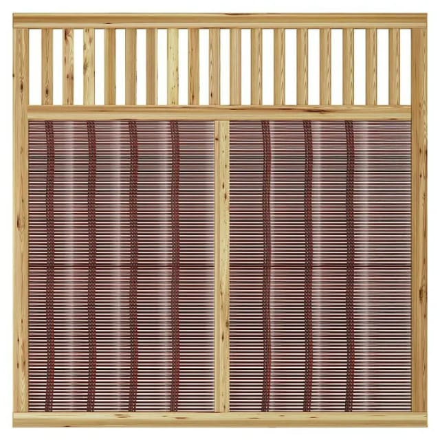 T & J Weidengeflechtzaun Vesuv 180 cm x 180 cm