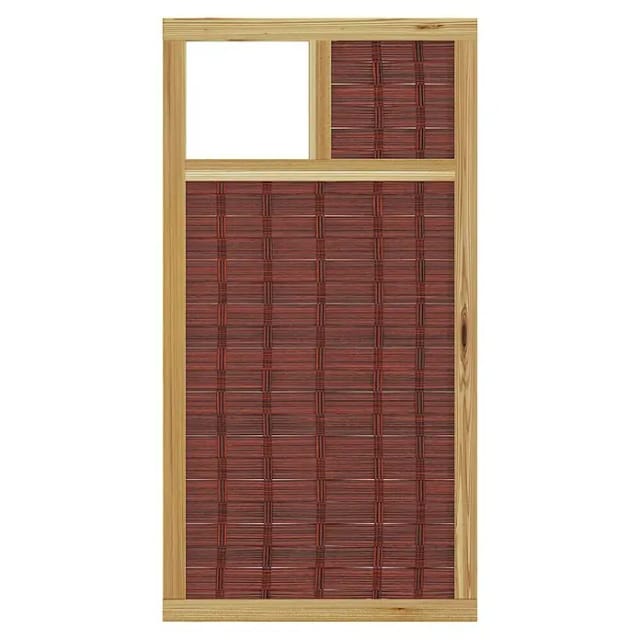 T & J WeidengeflechtzaunLabo-3D Fenster oben 94 x 180 cm