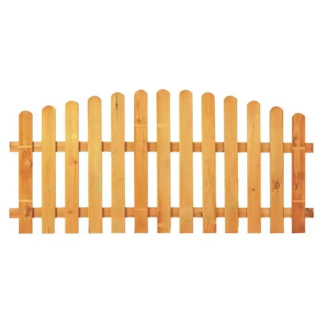 T & J Gartenzaun Hochbogen 200 x 80/65 cm