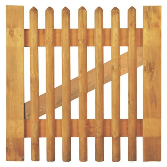 T & J Einzeltor für Senkrechtzaun 100 cm x 100 cm