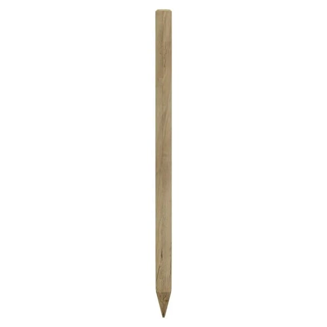T & J Zaunpfahl Braun druckimprägniert Ø 8 cm x 150 cm