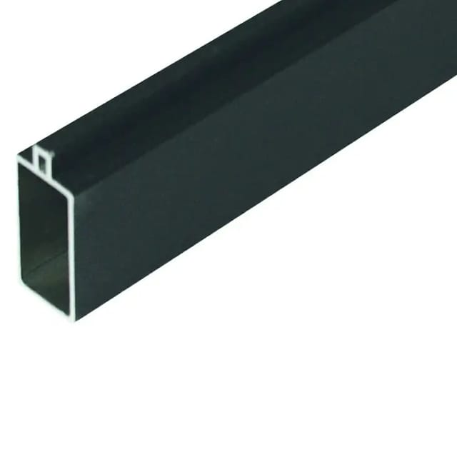 T & J Endleiste Gotland-Serie Anthrazit 20 x 40 x 1795 mm