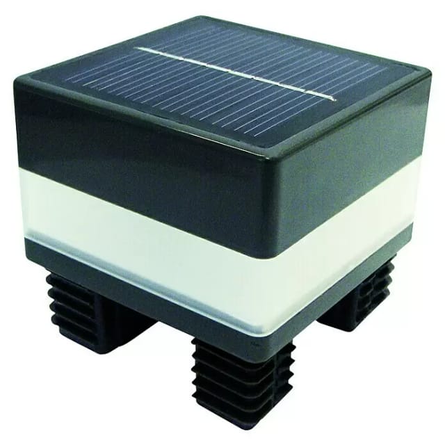 T & J LED-Solarpfostenkappe Gotland-Serie 68 x 68 mm