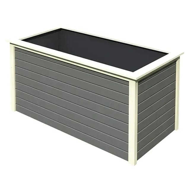 Karibu Hochbeet Größe 2 168 cm x 85 cm Terragrau