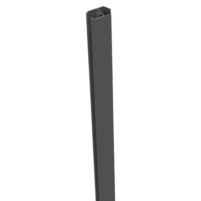 GroJa Abschlussprofil 180 cm Anthrazitgrau