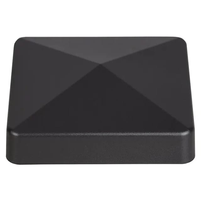 GroJa Steckzaun-Pfostenkappe Lumino 9 cm x 9 cm Anthrazitgrau