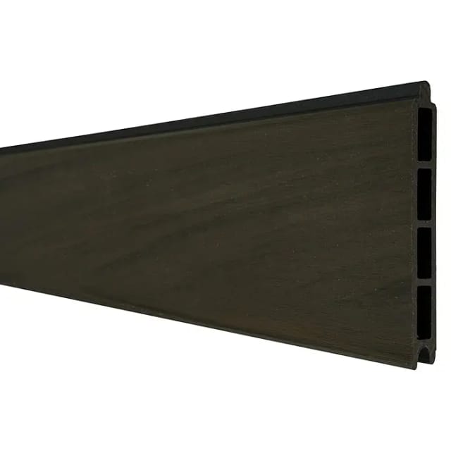 GroJa Steckzaun Füllung Solid 180 cm x 15 cm x 1,9 cm Walnuss