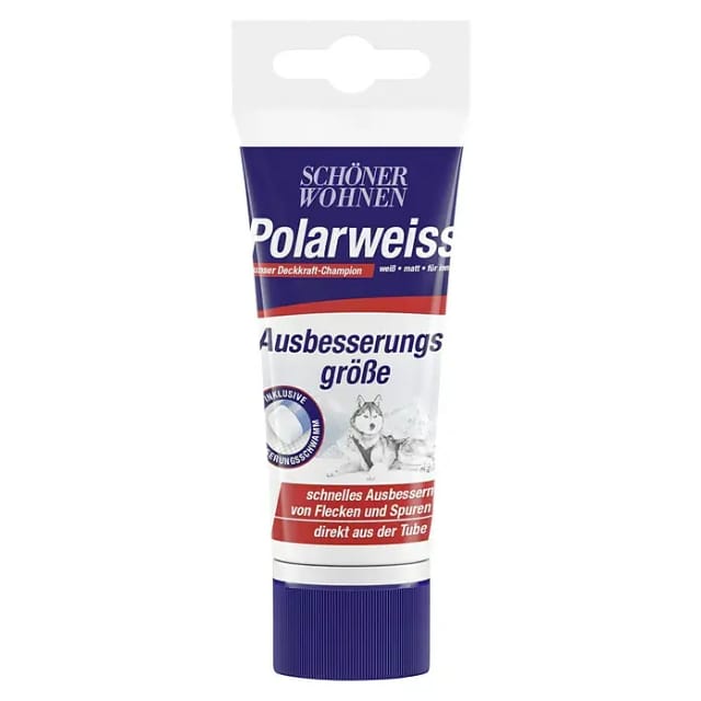 Schöner Wohnen Polarweiss Ausbesserungsgröße Tube 50 ml