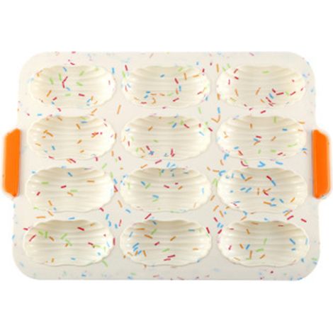 Backblech Für Mini-baguettes, 34,5 X 24 Cm, Antihaftbeschichtet, Perforiert, Ideal Zum Backen Von Knusprigem Brot, Französischer Brotkruste Und Als Proteintrenner.