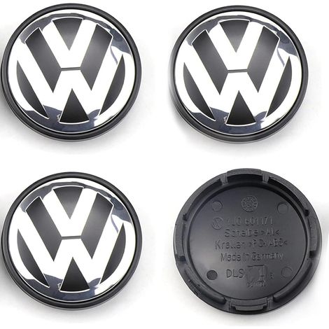 4 Radkappen Für Volkswagen, 65 Mm