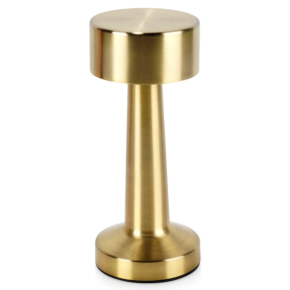Led-tischleuchte, Gold, 21 Cm, 3 Beleuchtungsmodi