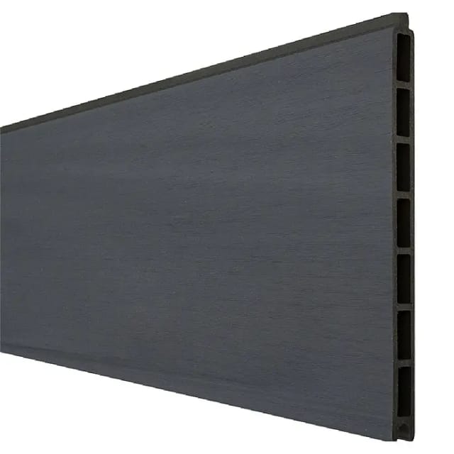 GroJa Stecksystem Einzelprofil Solid Grande 180 cm x 24 cm x 1,9 cm Steingrau
