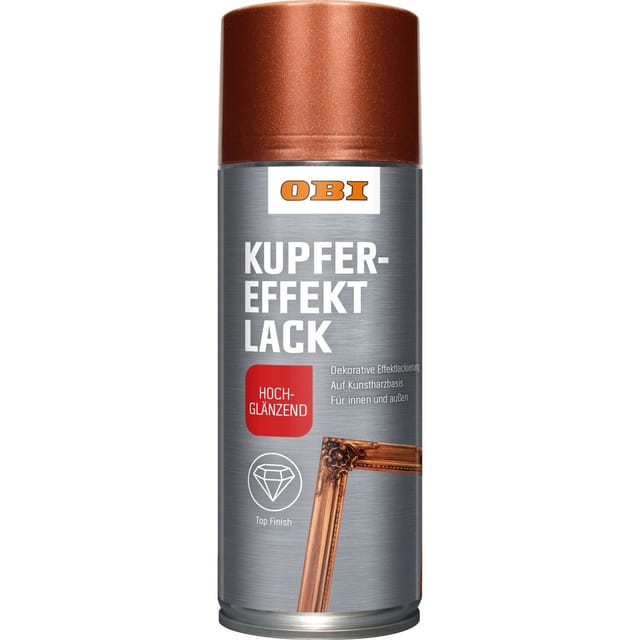 OBI Kupfereffekt Lack Spray hochglänzend 400 ml