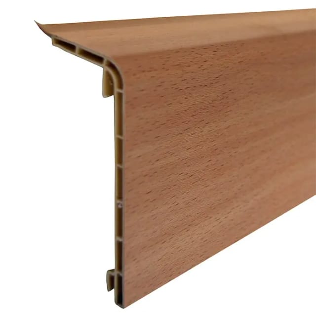 System 11 Heizungsrohrverkleidung Buche 107 mm x 45 mm Länge 2000 mm