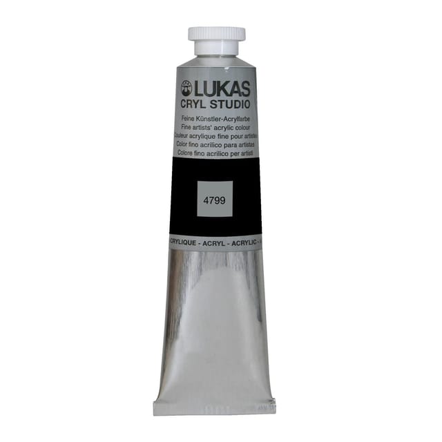 Lukas Cryl Studio Premium-Acrylfarbe 75 ml Eisenoxidschwarz