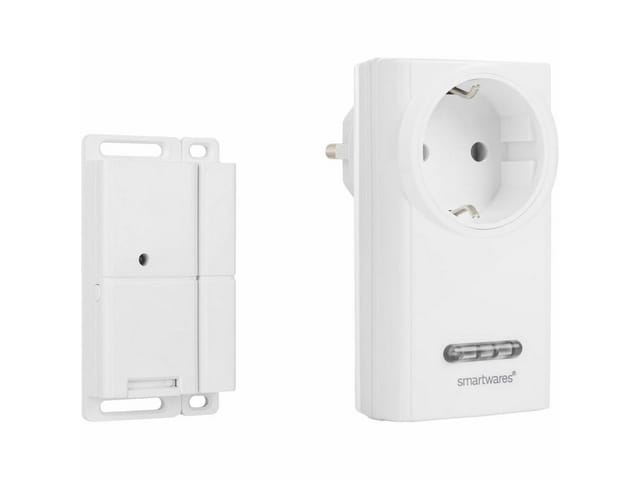 Smartwares Funk-Abluftsteuerungs-Set SH5-SET-KHC Weiß