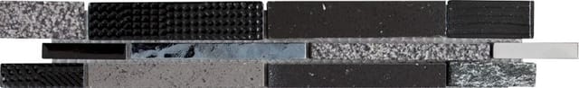 Vabene Bordüre Starlight Nero 5,2 cm x 30 cm