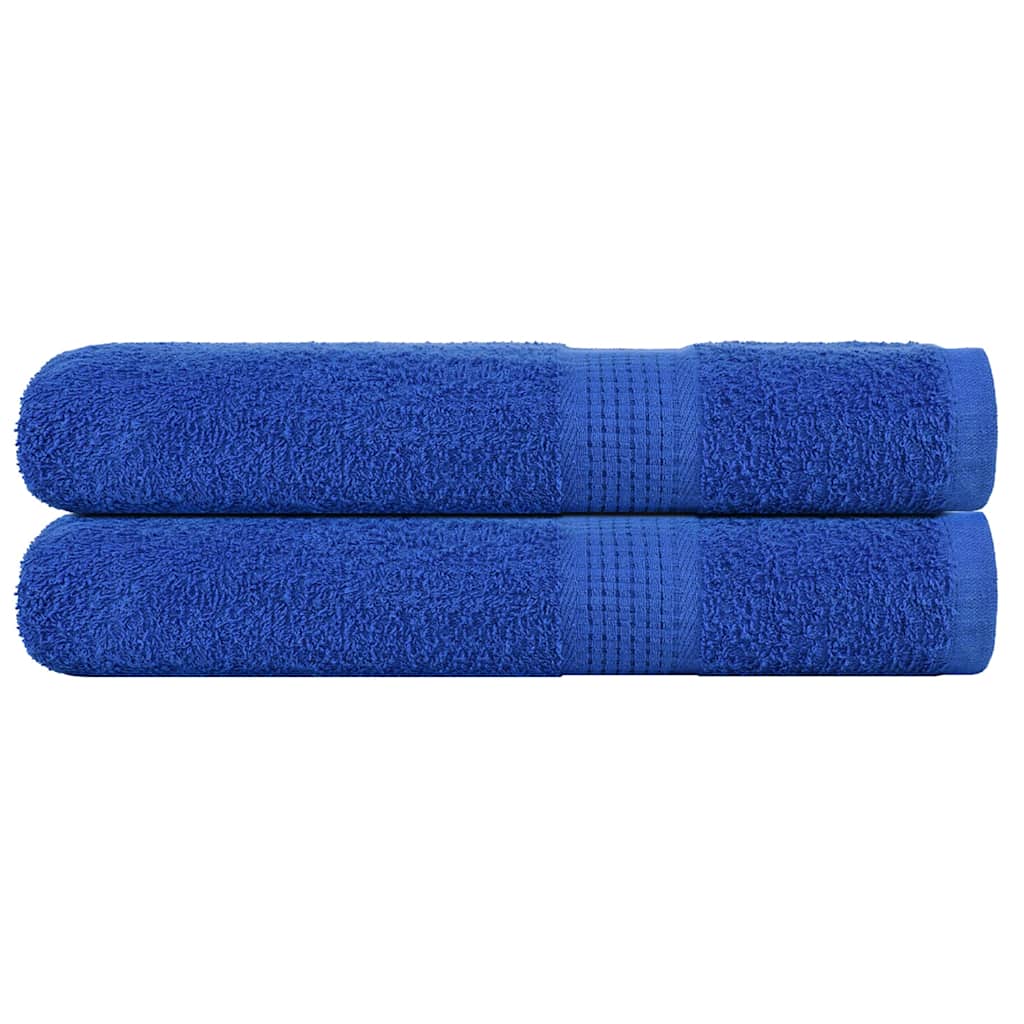 Handtücher Frogn 2 Stk. Blau 100x200 Cm 360 G/m²