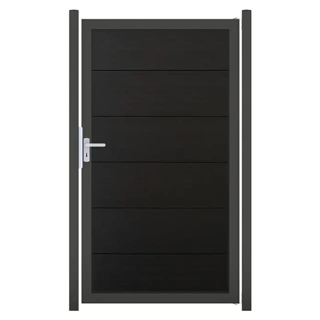 GroJaViento Zauntor Anthrazitgrau 100x180 cm Rahmen: Anthrazit DB703