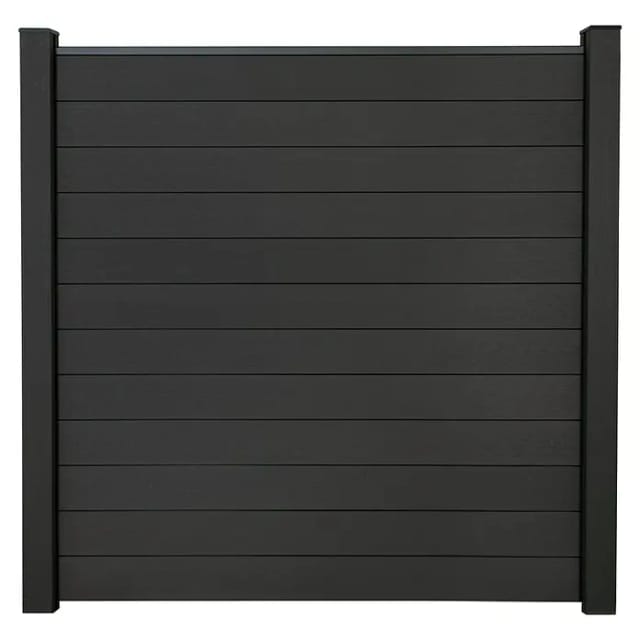 GroJa Solid Stecksystem 180 cm x 180 cm x 1,9 cm Anthrazitgrau