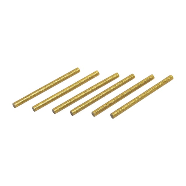LUX-TOOLS Heißklebepatronen Gold Ø 8 mm 12 Stück