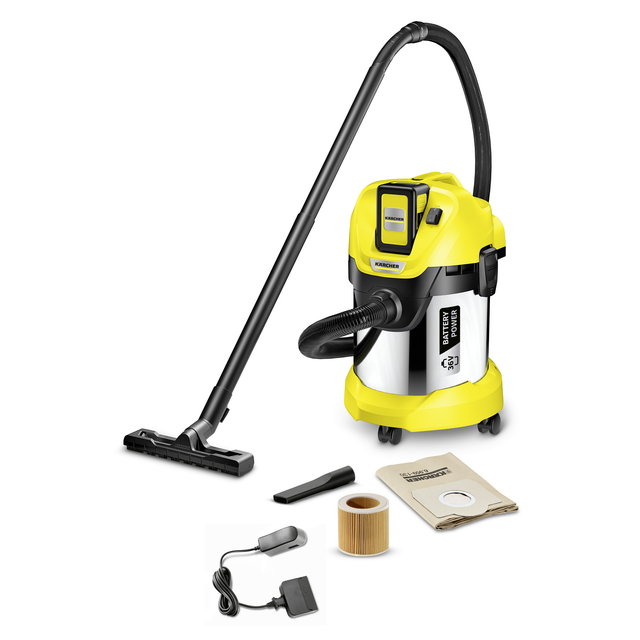 Kärcher Akku- Mehrzwecksauger WD 3 Battery Premium Set inkl. Akku
