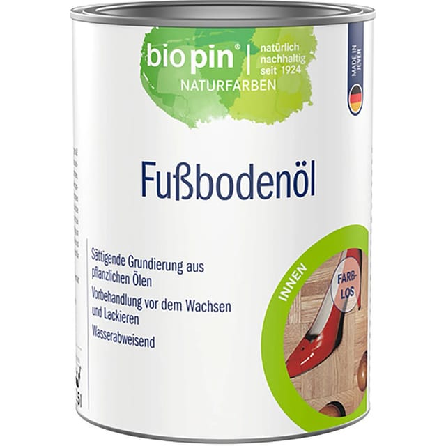 Biopin Fußbodenöl Transparent matt 2,5,