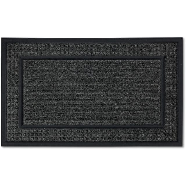 Astra Türmatte Border Star 40 cm x 60 cm Grau