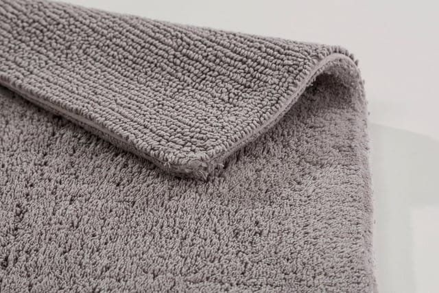 Schöner Wohnen Badmatte Bahamas 40 cm x 60 cm Uni Hellgrau