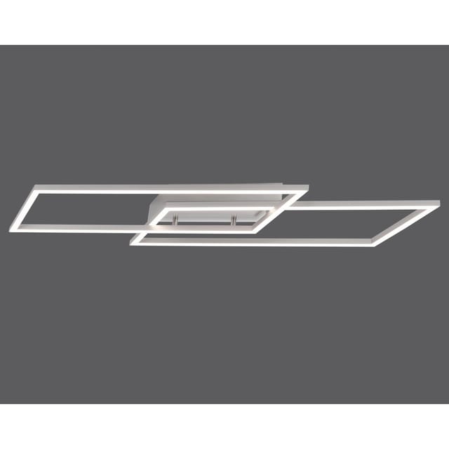 Paul Neuhaus LED-Deckenleuchte Inigo Stahl 83,6 cm x 24,2 cm