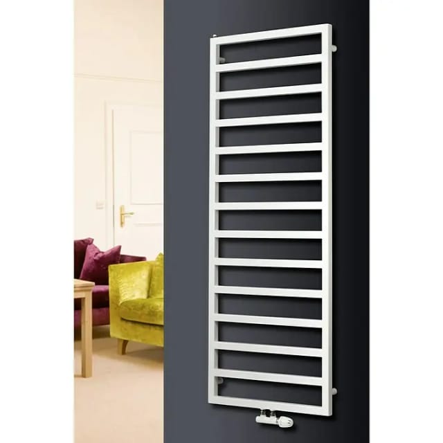 Ximax Badheizkörper Pure Mittenanschluss 1230 mm x 600 mm Weiß 552 Watt