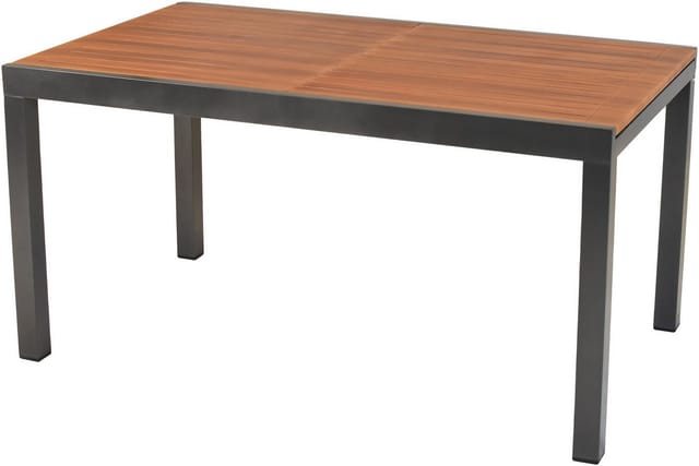 Merxx Gartentisch AZ-Tisch Rechteckig ausziehbar 90 cm x 76 cm