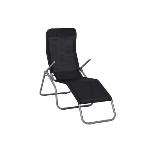 Merxx Wellnessliege XXL Schwarz