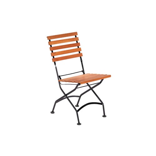 Merxx Schlossgarten Set 3-tlg. 2 Klappstühle Klapptisch 90 x 90 cm