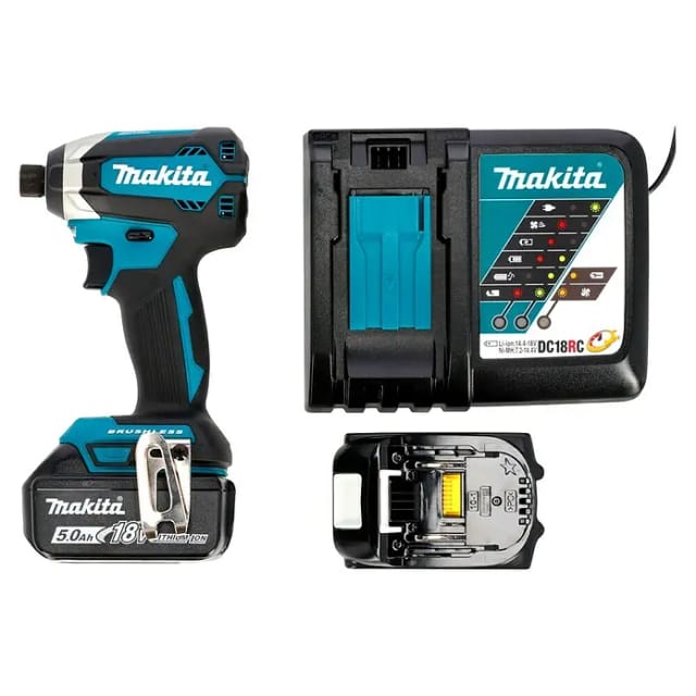 Makita Akku-Schlagschrauber DTD153RTJ inkl. 5 Ah Akkus mit Koffer