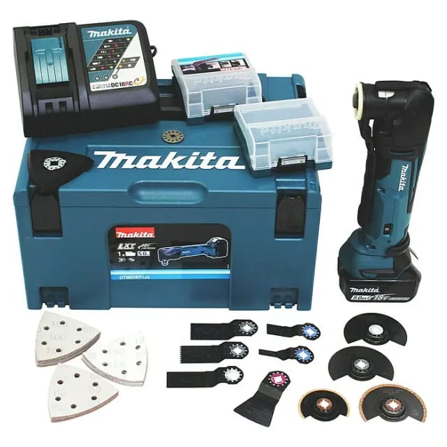 Makita Akku-Multifunktionswerkzeug DTM51RT1J3 18 V
