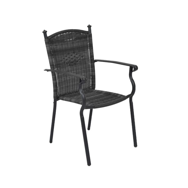Merxx Roma Stapelsessel 2er-Set Grau
