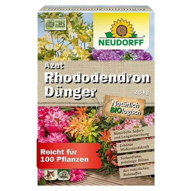 Neudorff Azet Rhododendron-Dünger 2,5 kg