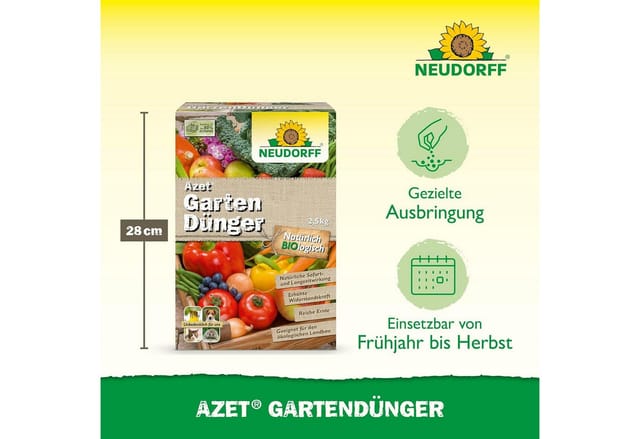 Neudorff Azet Gartendünger 2,5 kg