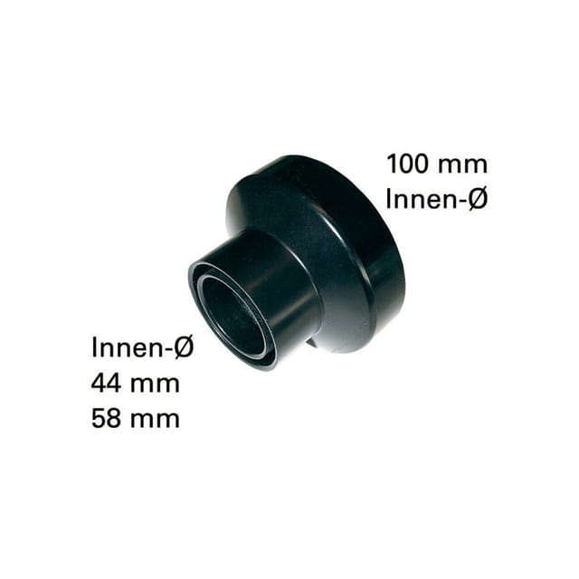 Metabo Absaugadapter für Stutzen Ø 100 mm, 44 mm, 58 mm