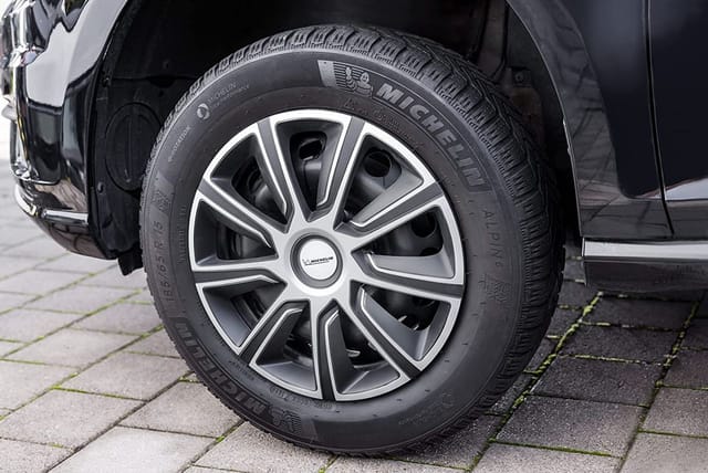 Michelin Radzierblenden Typ Louise Silber/Schwarz 14 Zoll