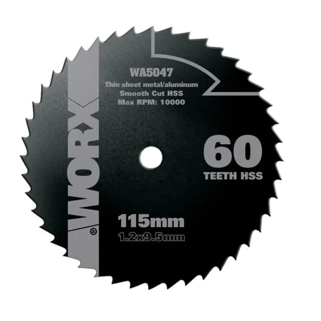 Worx HSS Sägeblatt 60 Zähne WA5047